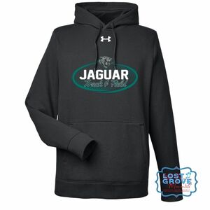 Under Armour Jaguar Track & Field Black Hustle Hoodie
