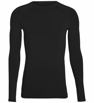 Long Sleeve Black Compression Tee
