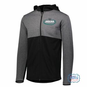 Track & Field 3D Heathered Texture Full Zip Jacket