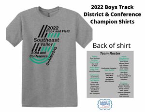 Jaguar Boys Track Conference/District Champion Tee