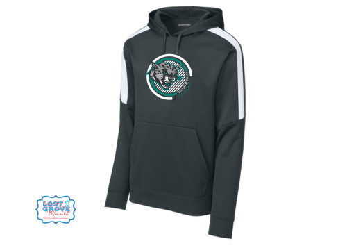 Jaguar Long Sleeve Colorblock Performance Tee
