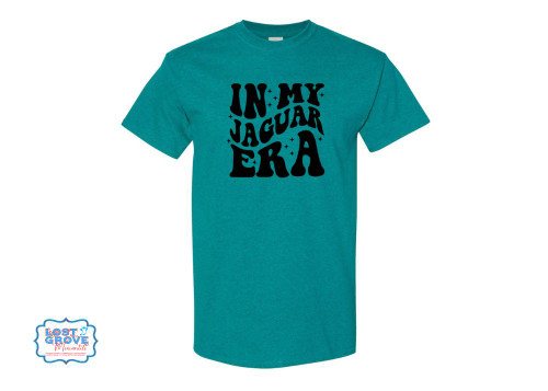 In My Jaguar Era Teal Short Sleeve Tee (Adult & Youth)